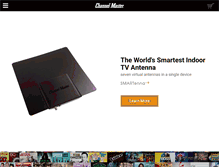 Tablet Screenshot of channelmaster.com